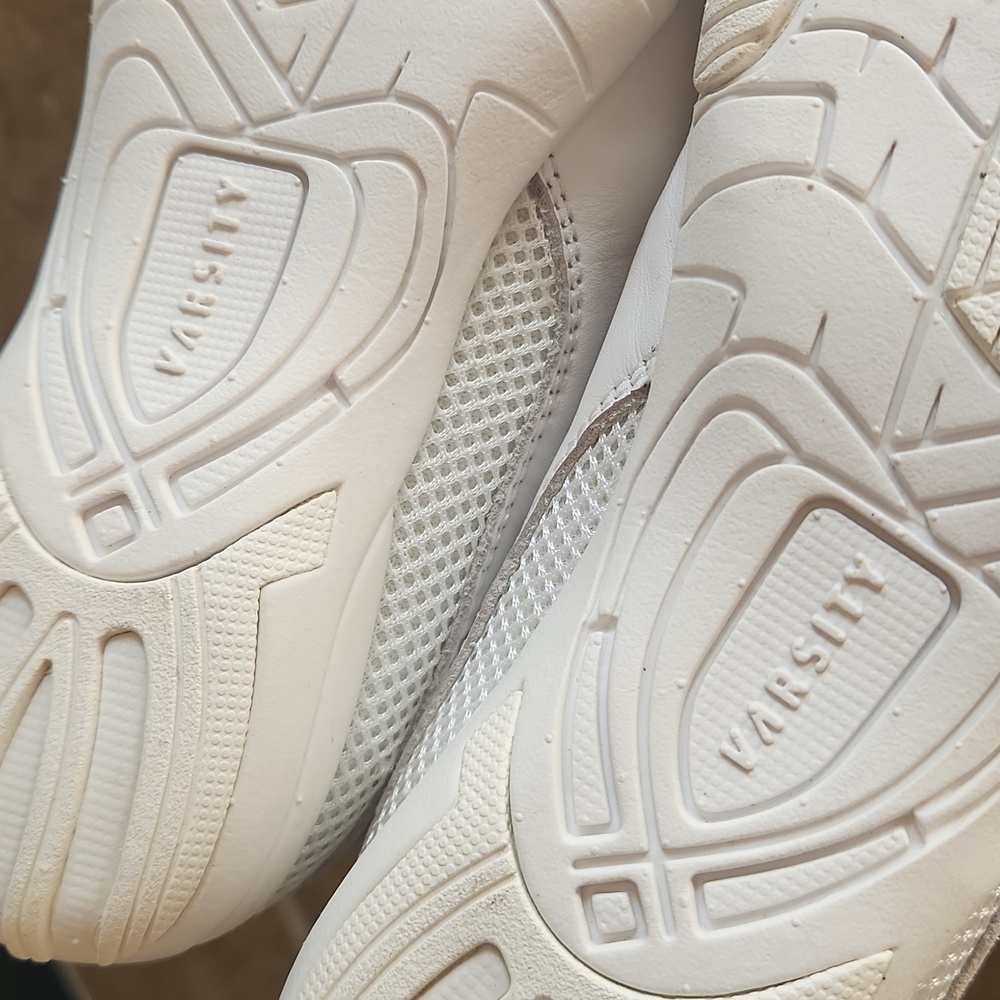 Varsity Girls Cheer Athletic Sneakers White Size Girls 2 - Picture 11 of 12